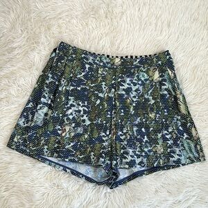 Lululemon Floral City Skort Floral Sport Multi Bold Stripe Size 6